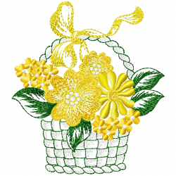 Vase For Flowers Embroidery Design 10 Vase For Flowers Embroidery Design 10